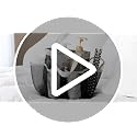 Handy Laundry 7-Pocket Mesh Shower Caddy - Portable Gray Toiletry Tote