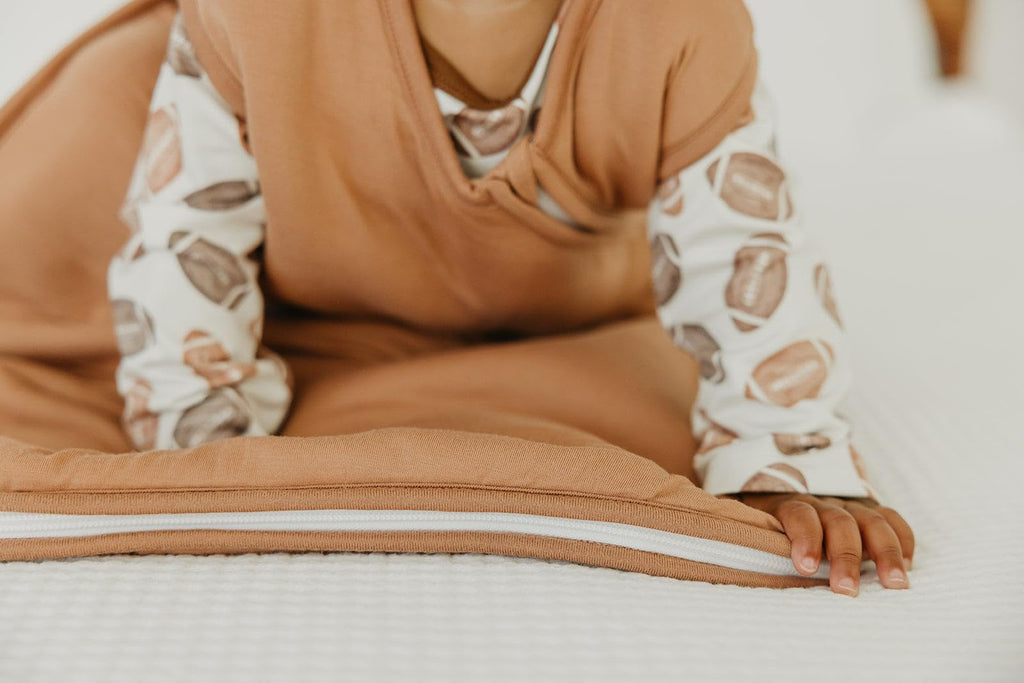 Copper Pearl Premium 3-Layer Knit Sleep Bag 2.5 TOG Pecan