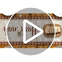 Honey Rosh Hashanah Table Runner 13x120 Inch - Shana Tova Holiday Decor, Red & Beige