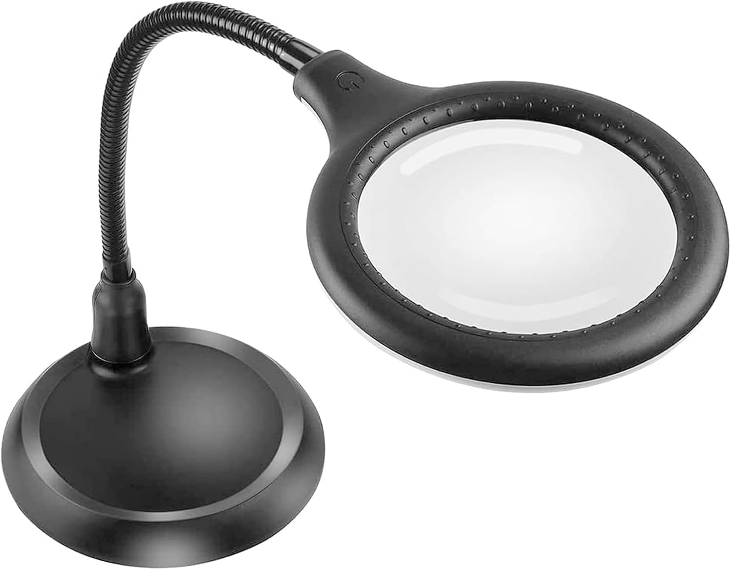 Skiennix 5X Magnifying Glass with Light - Dimmable Hands-Free Magnifier for Reading & Crafts