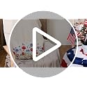 AACORS 4th of July Pillow Cover 18x18 Inch Patriotic Decor