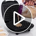YOUOIVIA Pancake Batter Dispenser with Squeeze Handle - 4 Cup Capacity