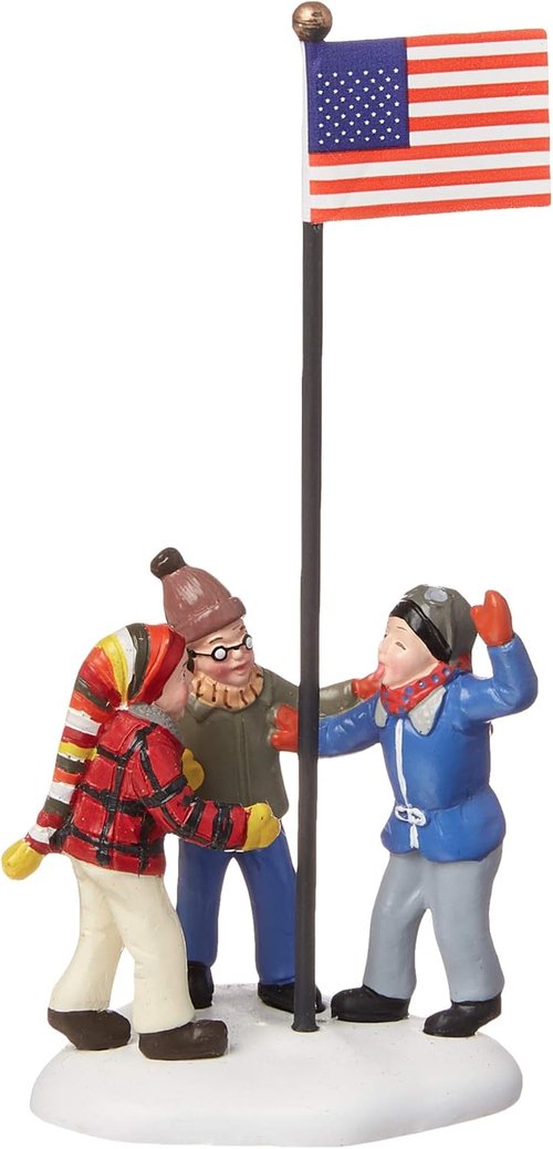 Department 56 A Christmas Story Village - Triple Dog Dare Figurine | 4.375 Inch, Multicolor