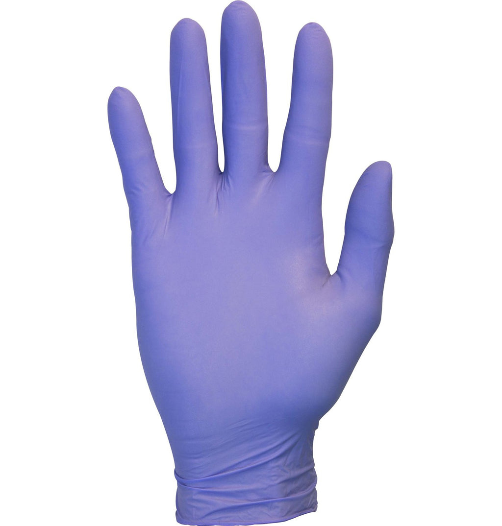 Safety Zone Nitrile Exam Gloves - Food Safe, Indigo Color, Medium Size (Case of 1,000)