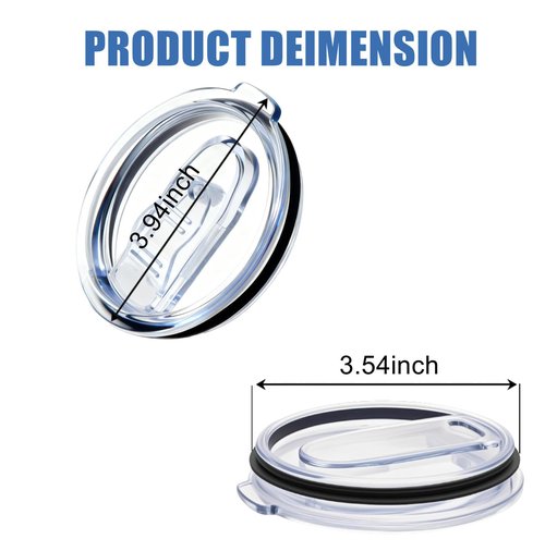 1Pack Fit for Swig Lids Replacement,Leak-Proof Tumbler Replacement LId Compatible with Swig Life 40 oz Tumbler with Handle.