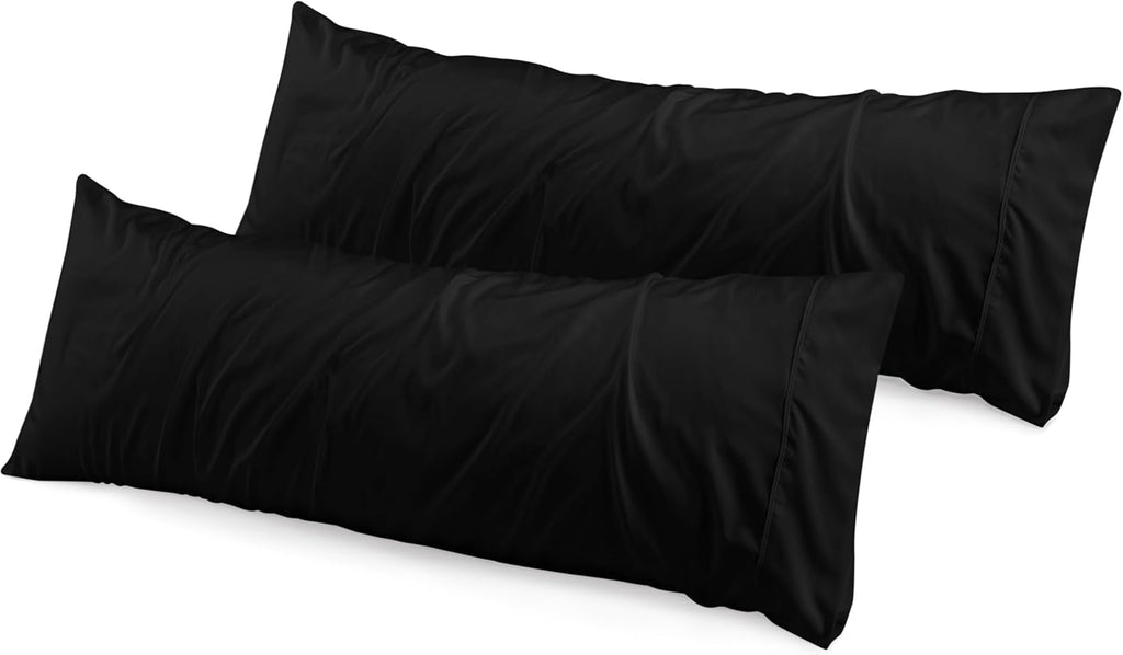 Utopia Bedding Pillow Cases - Soft Brushed Microfiber 2-Pack | Queen Size 20x30 Inches - Oeko-TEX Certified (Grey)
