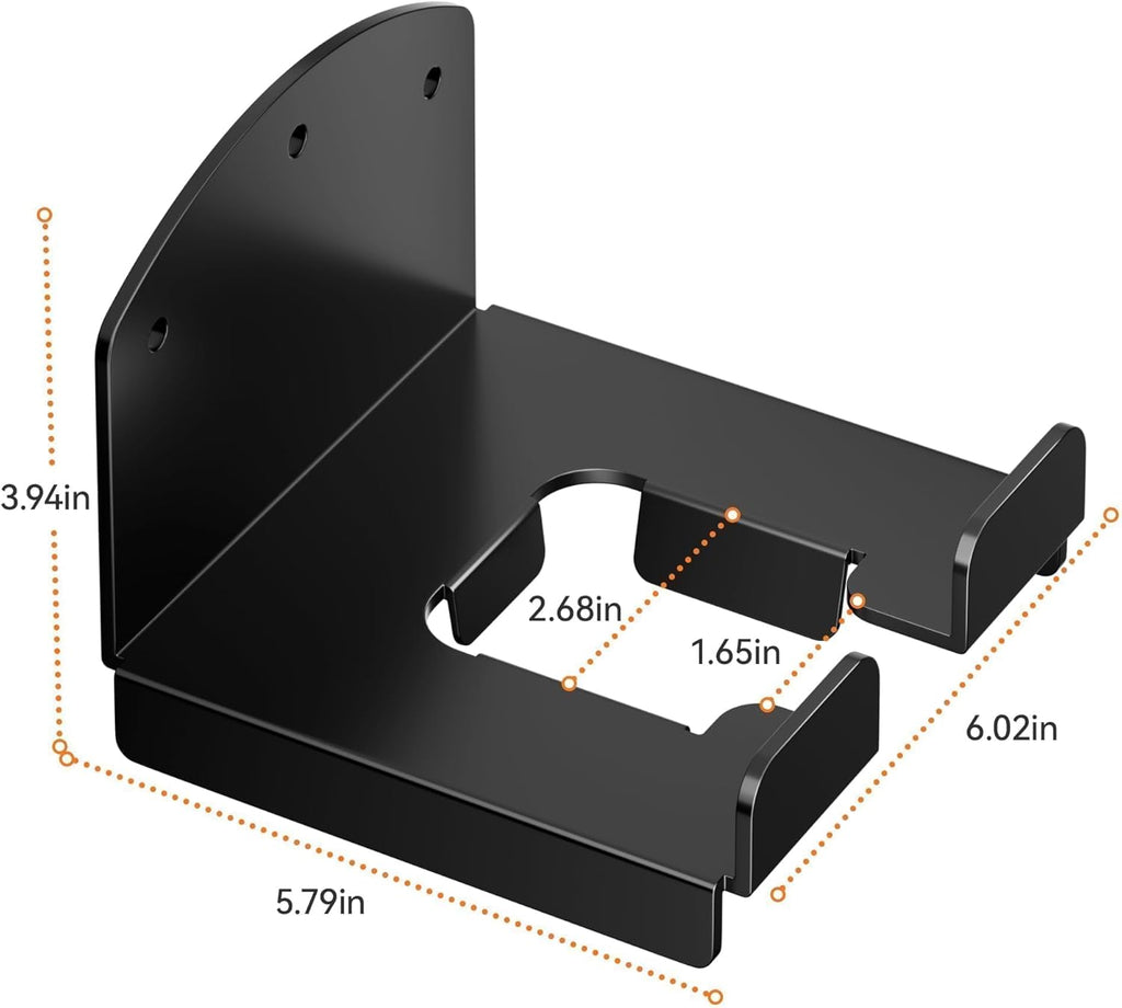 Niffgaff Weed Wacker Wall Rack - Heavy-Duty Garage Tool Organizer for Trimmer & Lawn Equipment | 2-Piece Set