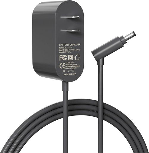 Dyson Cordless Vacuum Cleaner Charger - Compatible with V8, V7, V6 Models | Replacement Power Adapter