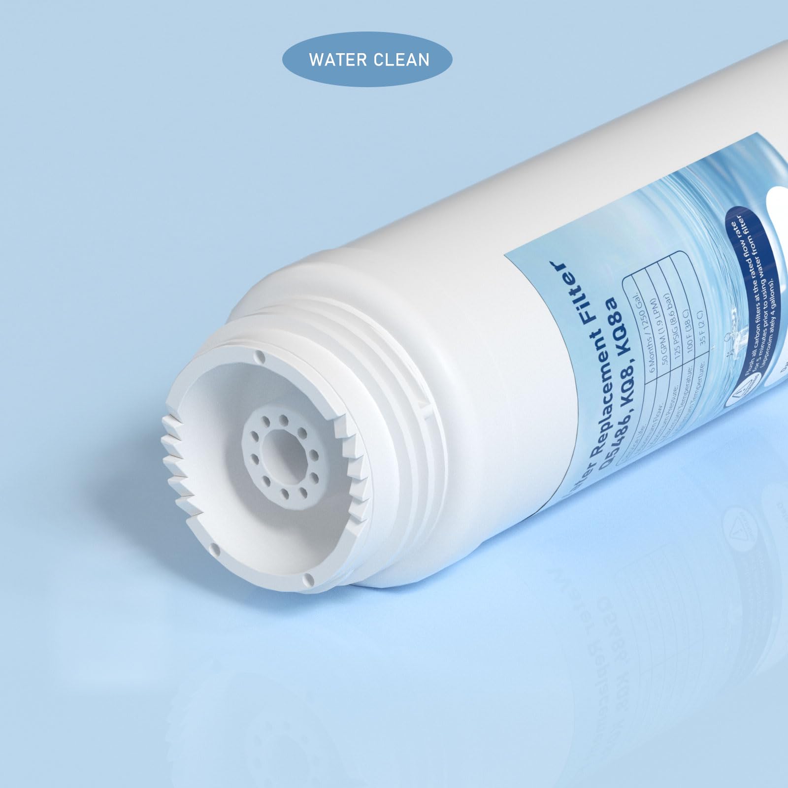 B150/K150 Water Filter Replacement Cartridge Compatible with Keurig Brewers B150P/K150P, B155/K155, K2500, K3000/K3000SE, B3000/B3000SE, K3500, & K4000. Replaces Q5486, KQ8, KQ8a Filters. 3 Pack