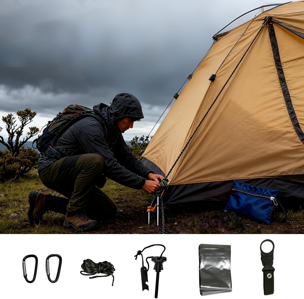 Survival Kits Advent Calendar 2026 - 24 Days of Emergency Gear for Camping, Hiking & Outdoor Adventures