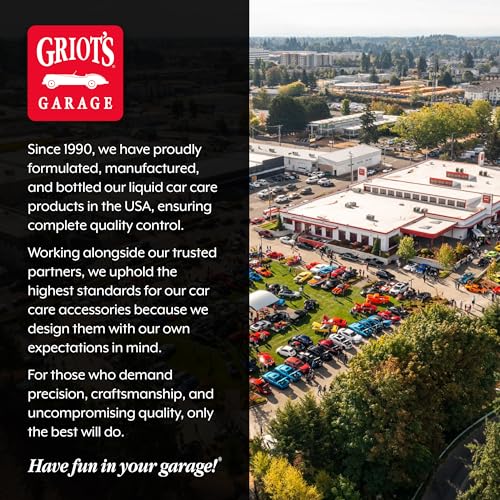 Griot's Garage Foaming Glass Cleaner, Streak-Free Auto Spray - 1 Gallon