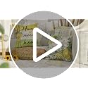 Hello Summer Lemon Throw Pillow Covers Set of 4 - 18x18 Inch
