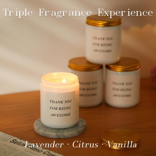 GODONLIF Natural Soy Wax Candle - Unique Birthday Gift for Women | Funny Lavender Scented for Friends & Family