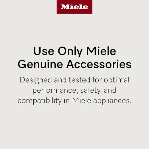 Miele Original SHB 30 Radiator Brush Attachment for Miele Vacuum Cleaners, Flat Design -9660490