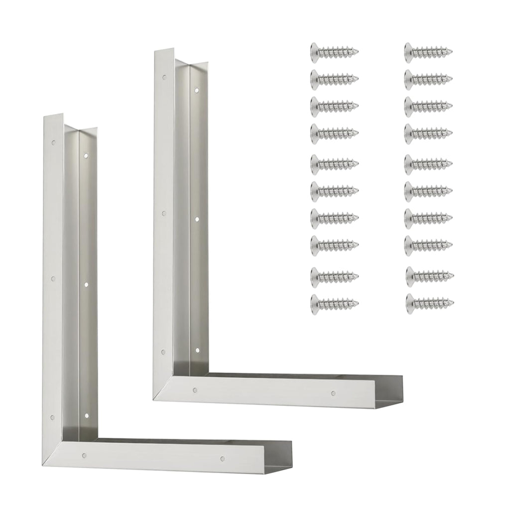 8171339 Microwave Filler Kit 15.75 L x 10.9 W x 3 H Gap Cover for Over-the-Range Ovens Anti-Rust & Durable Replaces Whirlpool GE LG Microwave Trim Kit