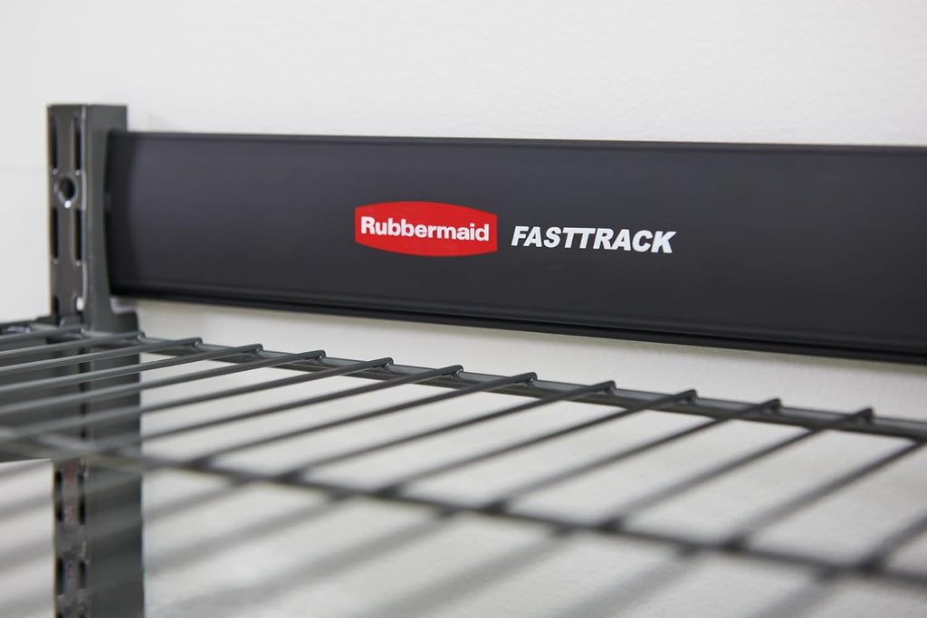 Rubbermaid Fasttrack Rail Storage - 3-Shelf Kit for Home & Garage Organization | 36"x12", 350 lbs Capacity