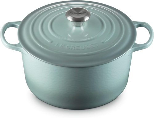 Le Creuset Enameled Cast Iron Deep Round Oven - 6.5 Qt. | Durable Sea Salt Finish