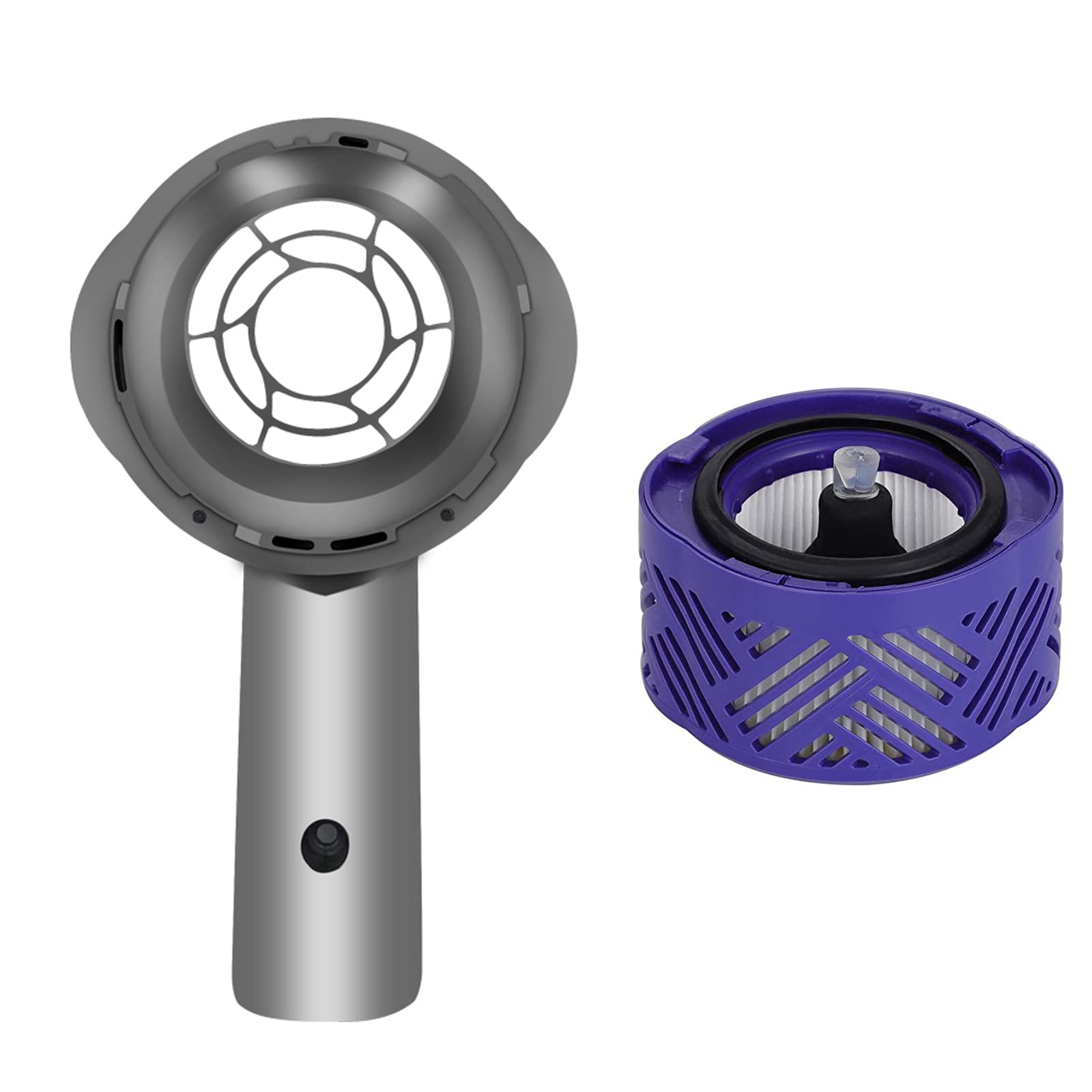 ilovelife HEPA Filter Replacement & Motor Rear Cover Compatible with Dyson V6 DC58 DC59 DC61 DC62 DC74 Cordless Stick Vacuum Cleaner, Replacement