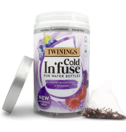 Twinings Cold In'fuse Blueberry, Blackcurrant & Raspberry, 12 Tea Bags