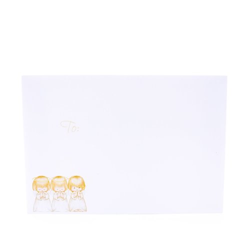 Hallmark Religious Christmas Boxed Cards, Three Angels (16 Cards and 17 Envelopes)