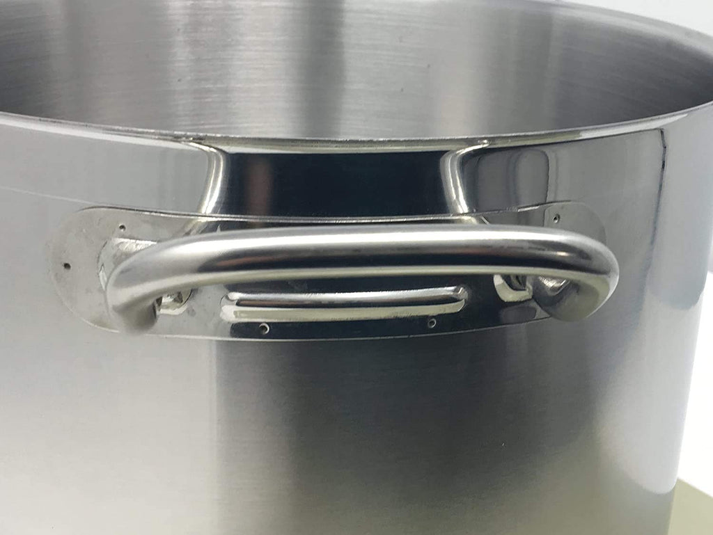 20 Qt Stainless Steel Stock Pot w/Cover