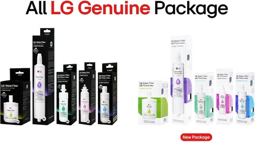 LG Replacement Refrigerator Air Filter - 6 Month LT120F | 1 Count, White