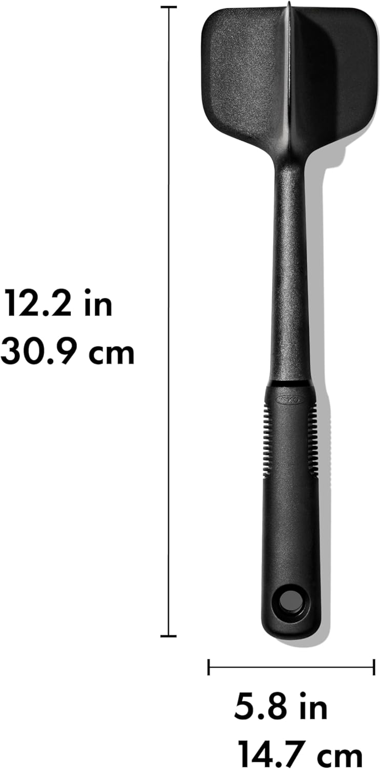 OXO Good Grips Ground Meat Chopper - Effortless Meat Mashing Tool | Sleek Black Design