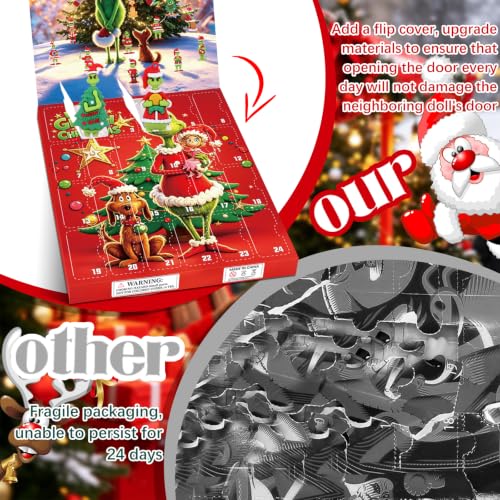 Christmas Advent Calendar 2026 with 24 Festive Tree Ornaments
