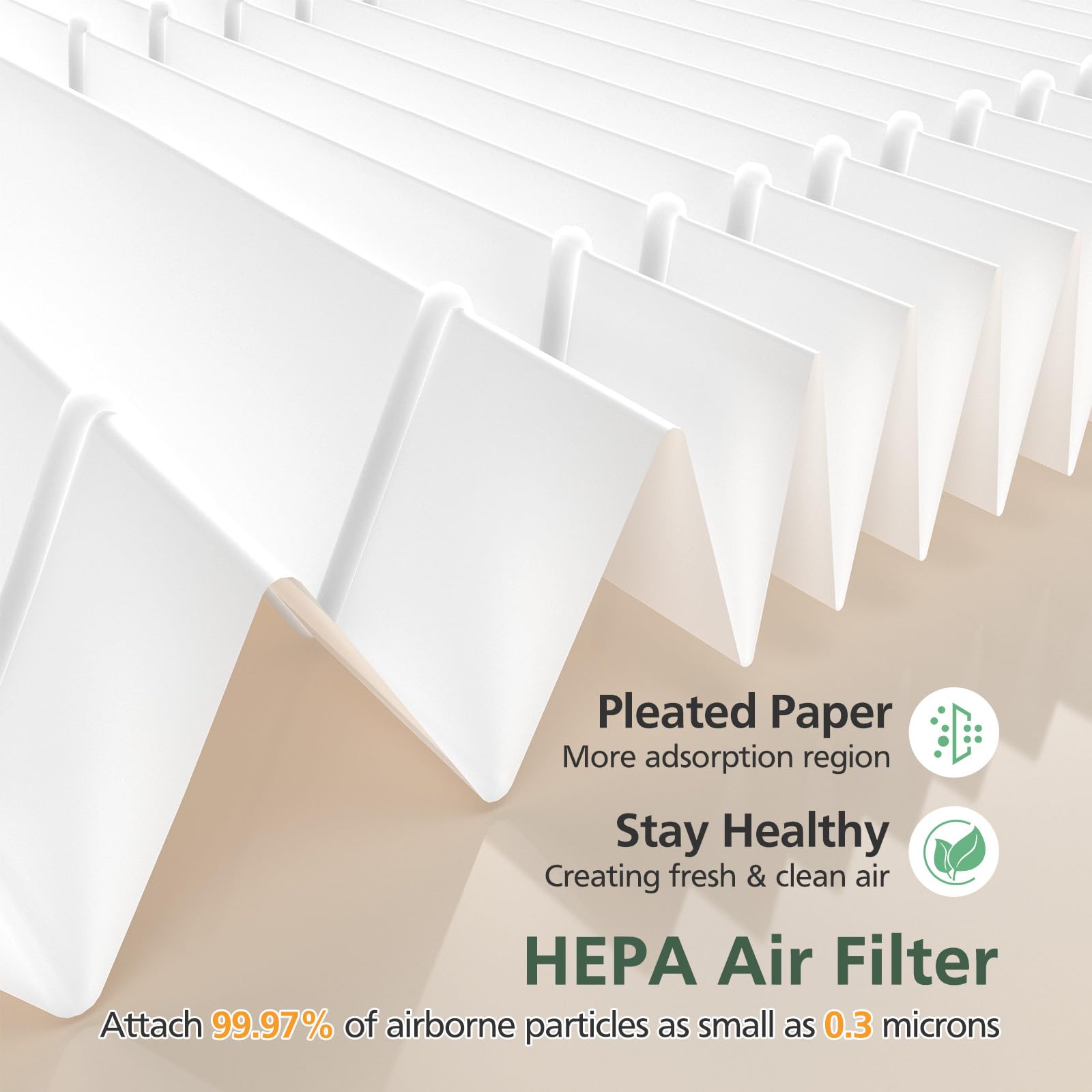 4 Pack MinusA2 Filter Replacement Kit Compatible with MinusA2 Air Purifi-ers, SPA-700A, SPA-780A, SPA-780N, 4-in-1 HEPA and Activated Carbon Filter [for Odor]