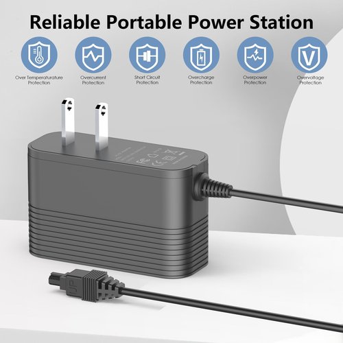 Charger for Shark V2945Z V2950 XA2950 Floor Carpet Sweeper Replacement for Shark YLS0041-T11025 Vacuum Power Adaptor
