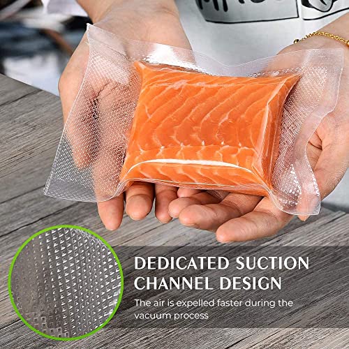 Vacuum Sealer Bags Rolls 11"x20' - Heavy Duty, 2 Pack