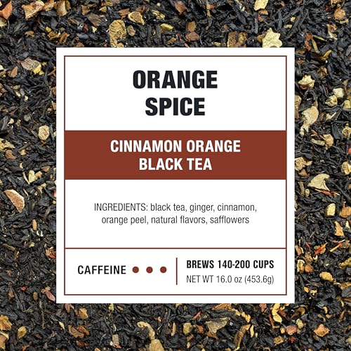 Tiesta Tea Orange Spice Loose Leaf Black Tea - 200 Cups Bulk Pouch