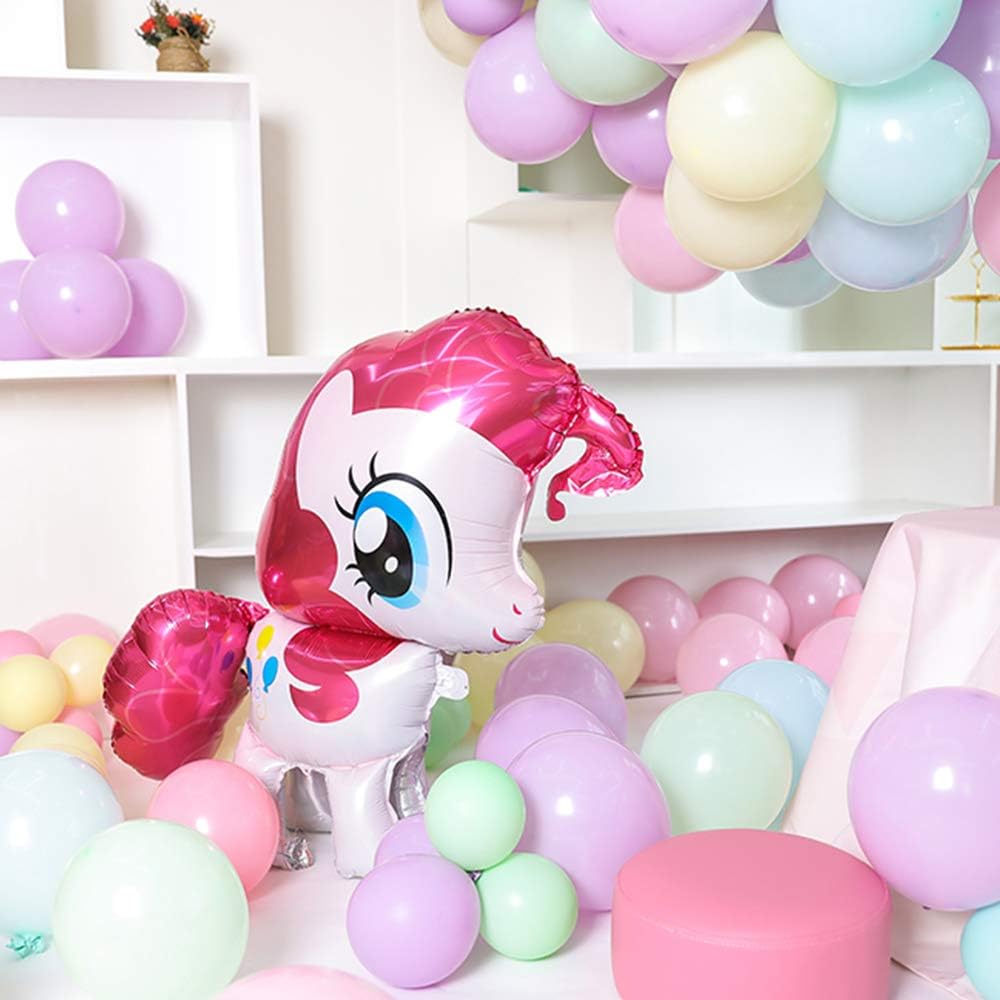 Skiennix 5-Inch Pastel Latex Balloons - 200-Pack Rainbow Macaron Candy Party Decorations for Weddings & Birthdays