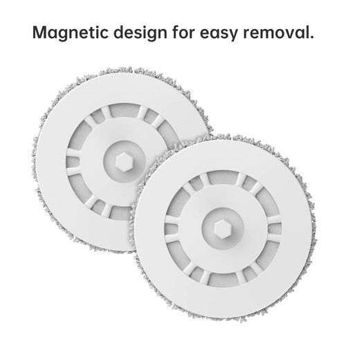 DREAME Mop Pads Compatible with X50 Ultra / X40 Ultra/ L50 Ultra / L40s Ultra / L40s Ultra AE / L40s Ultra CE / L40 Ultra / L10s Ultra Gen2, Wet Mopping Pads (4 pcs)