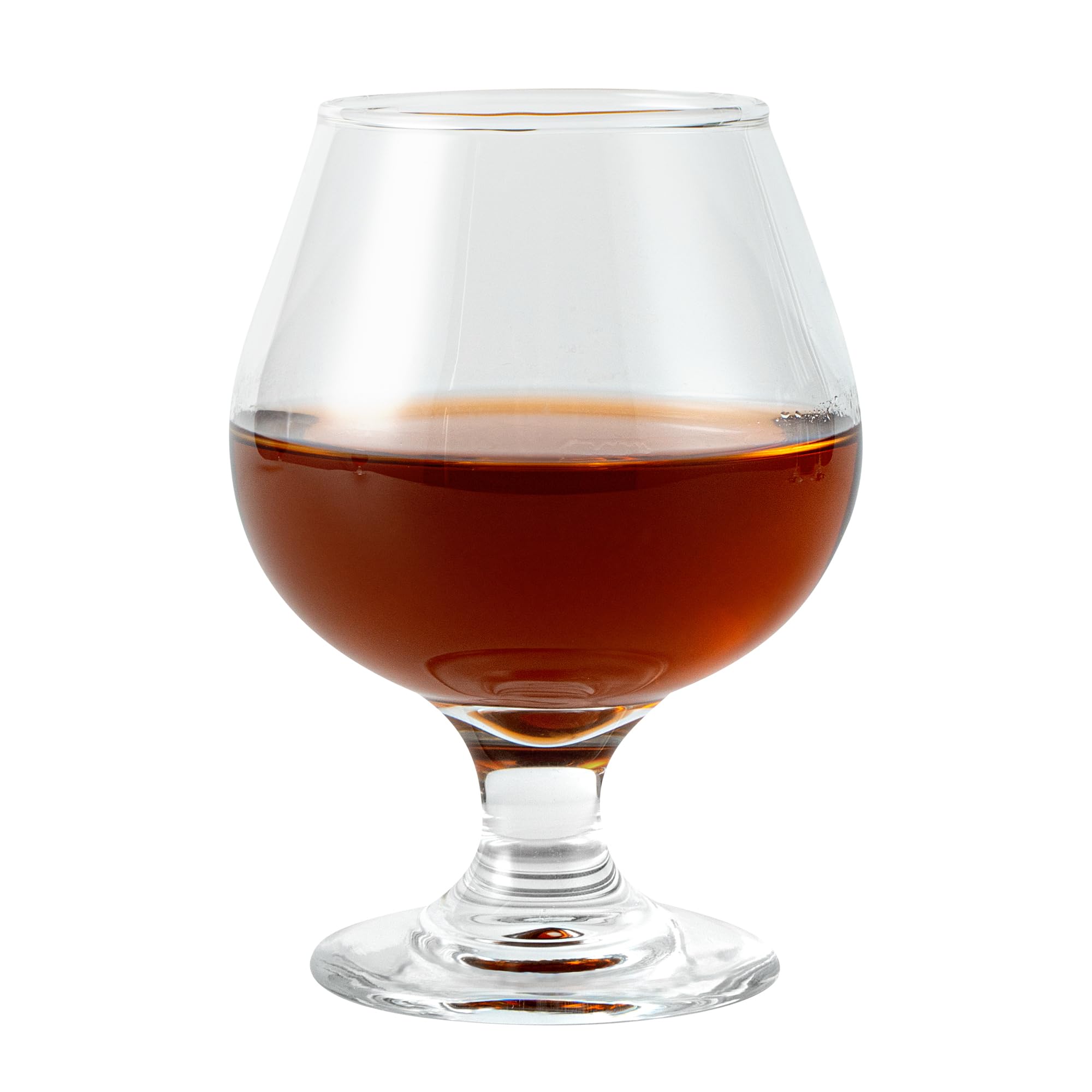 Restaurantware-Vetri 9 Ounce Brandy Snifters, 24 Stemmed Whiskey Glasses - No Lead, Dishwashable, Clear Glass Tumblers For Tasting Bourbon, Cognac, Scotch, Great For Spirit Drinks, Oid Fashioned
