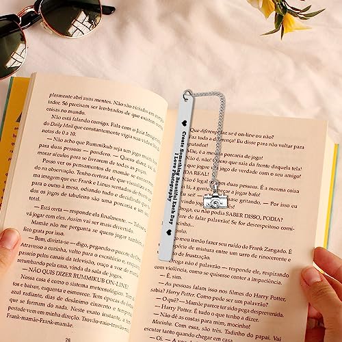 Inspirational Photographer Bookmark Gift for Camera Lovers