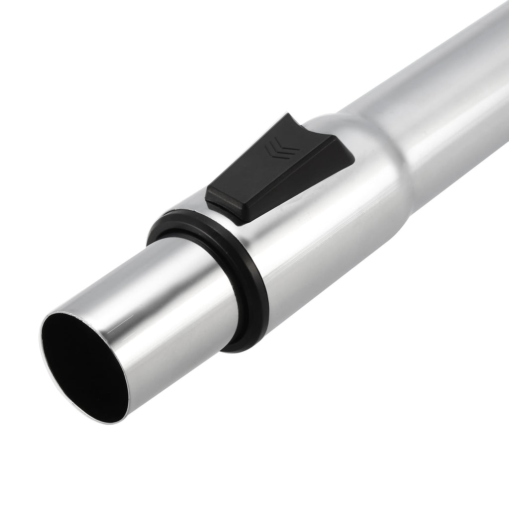1.25 Inch (32mm) Telescopic Vacuum Extension Wand – Stainless Steel Metal Tube – Compatible with 1-1/4" Vacuum Accessories, Fits Select Shop Vac & Other Standard Vacuums