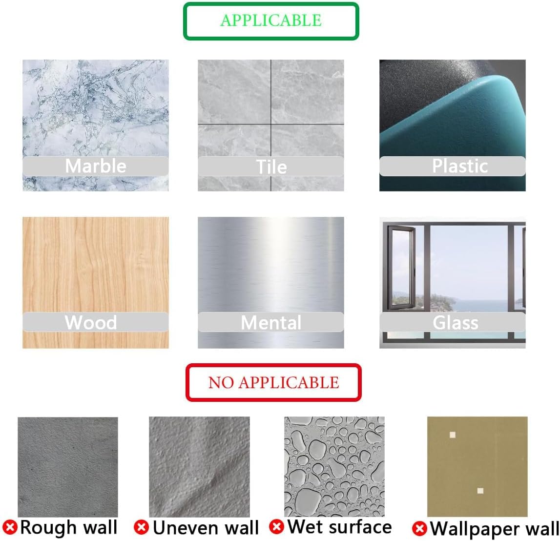 Skiennix Clear Adhesive Wall Hooks - 36 Pieces of Transparent Sticky Hooks for Seamless Hanging in Any Room