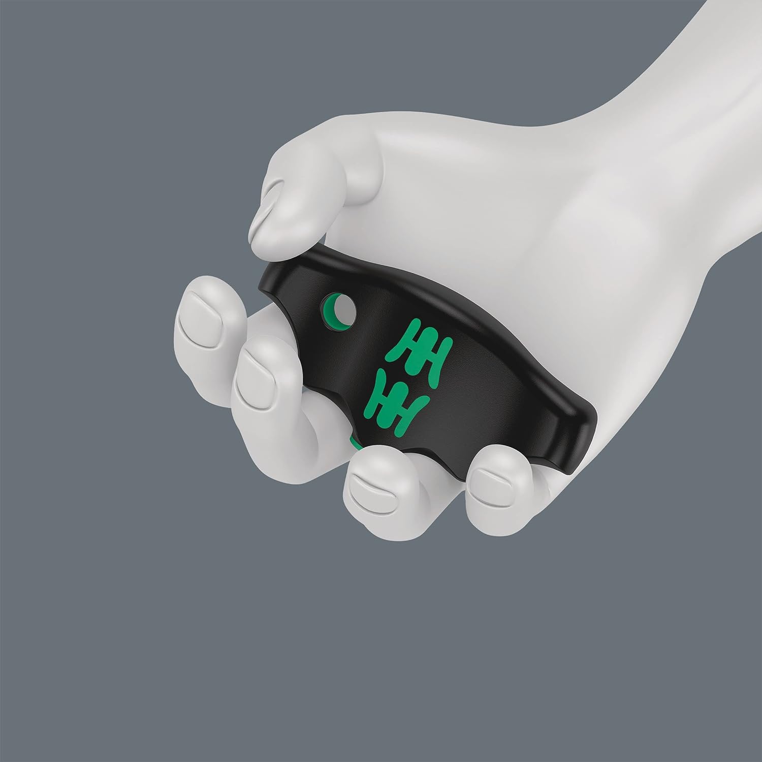 Wera 416 RA T-Handle Screwdriver - Ratchet Function & Quick-Release Chuck | 1/4" Size, 45 mm Length