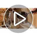 Ondware Stainless Steel Pet Food Scoop with Wooden Handle - 1 Cup