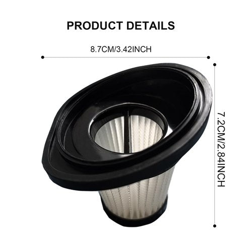 6 Pack Upgrated Hepa Filter Replacement Compatible with VacLife VL188 VL189 Handheld Vacuum Cleaner