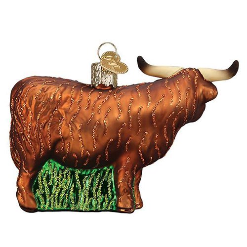Highland Cow Ornament by Old World Christmas