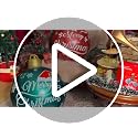 Large Inflatable Christmas Ornaments Set - 24 Inch Red & Green Holiday Yard Decor