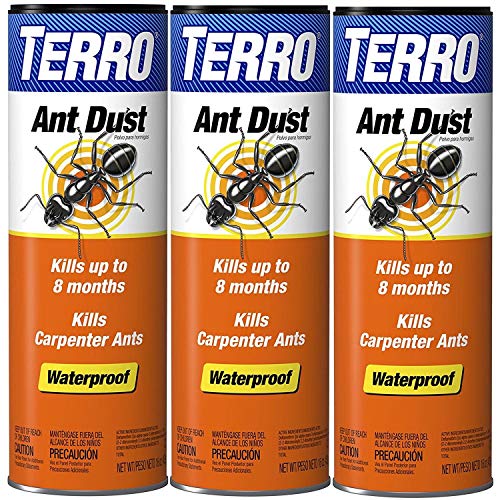 Terro Ant Dust Powder - Indoor & Outdoor Insect Killer, 3 Pack