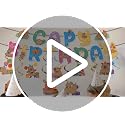 Capybara Birthday Party Decorations - 12PCS Hanging Banners & Swirls