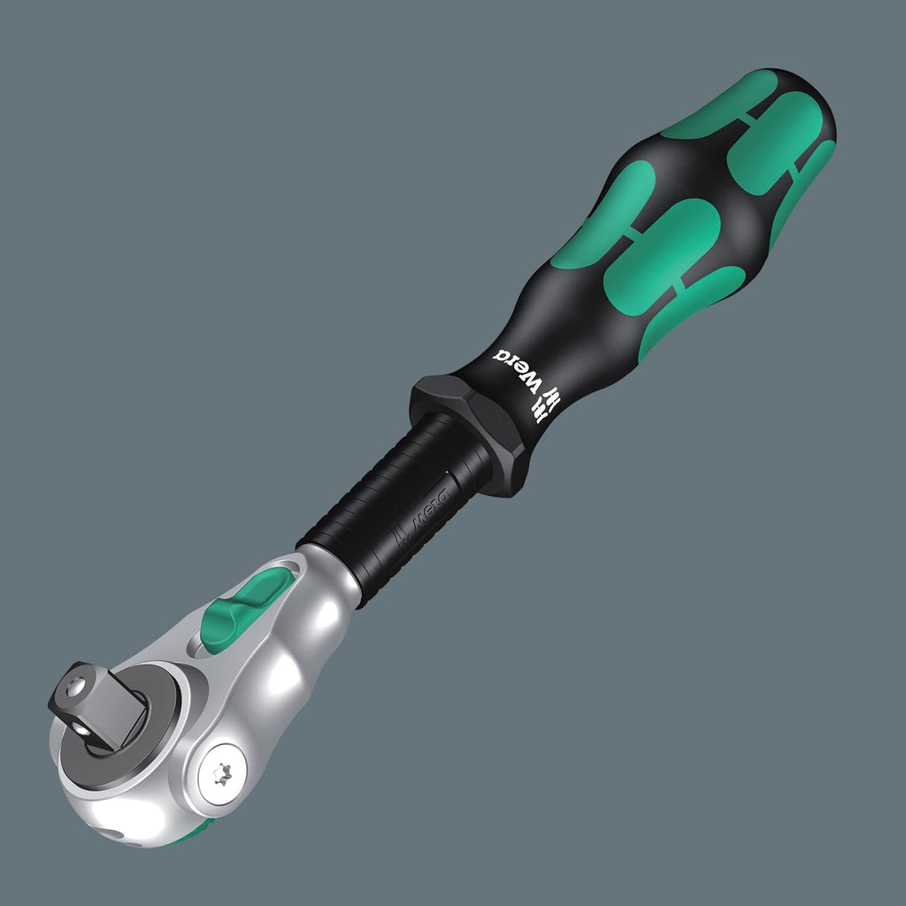 Wera 8100 SA 6 Zyklop Metric Speed Ratchet Set - 28 Piece, 1/4" Drive for Efficient Fastening