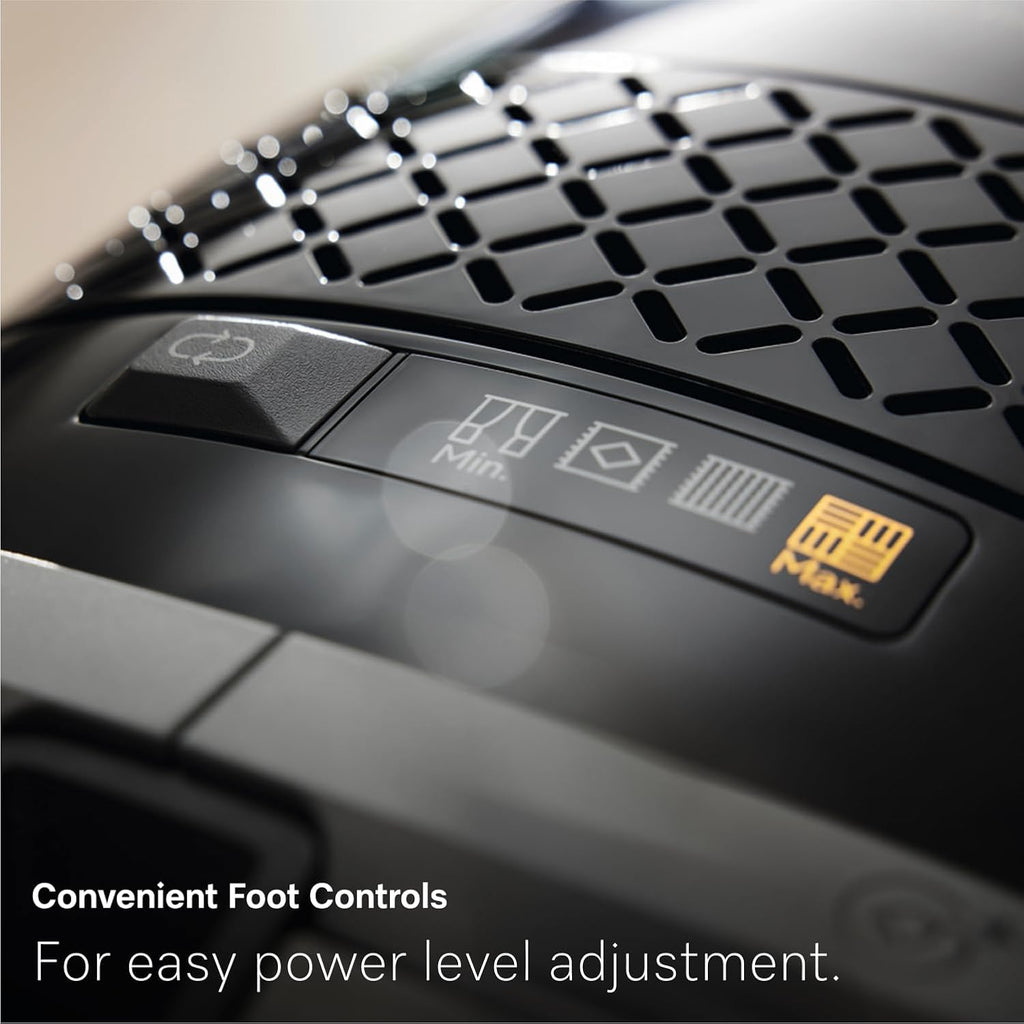 Miele Guard M1 Parquet XL Bagged Canister Vacuum - High Suction Power for Hard Floors & Low-Pile Carpet | Brilliant White