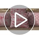Cosovia Daisy Gnome Throw Pillow Covers 18x18, Set of 4, Soft Plush