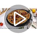 Apidgrowth Black 13-Inch Silicone Frying Pan Splatter Screen - Grease Guard