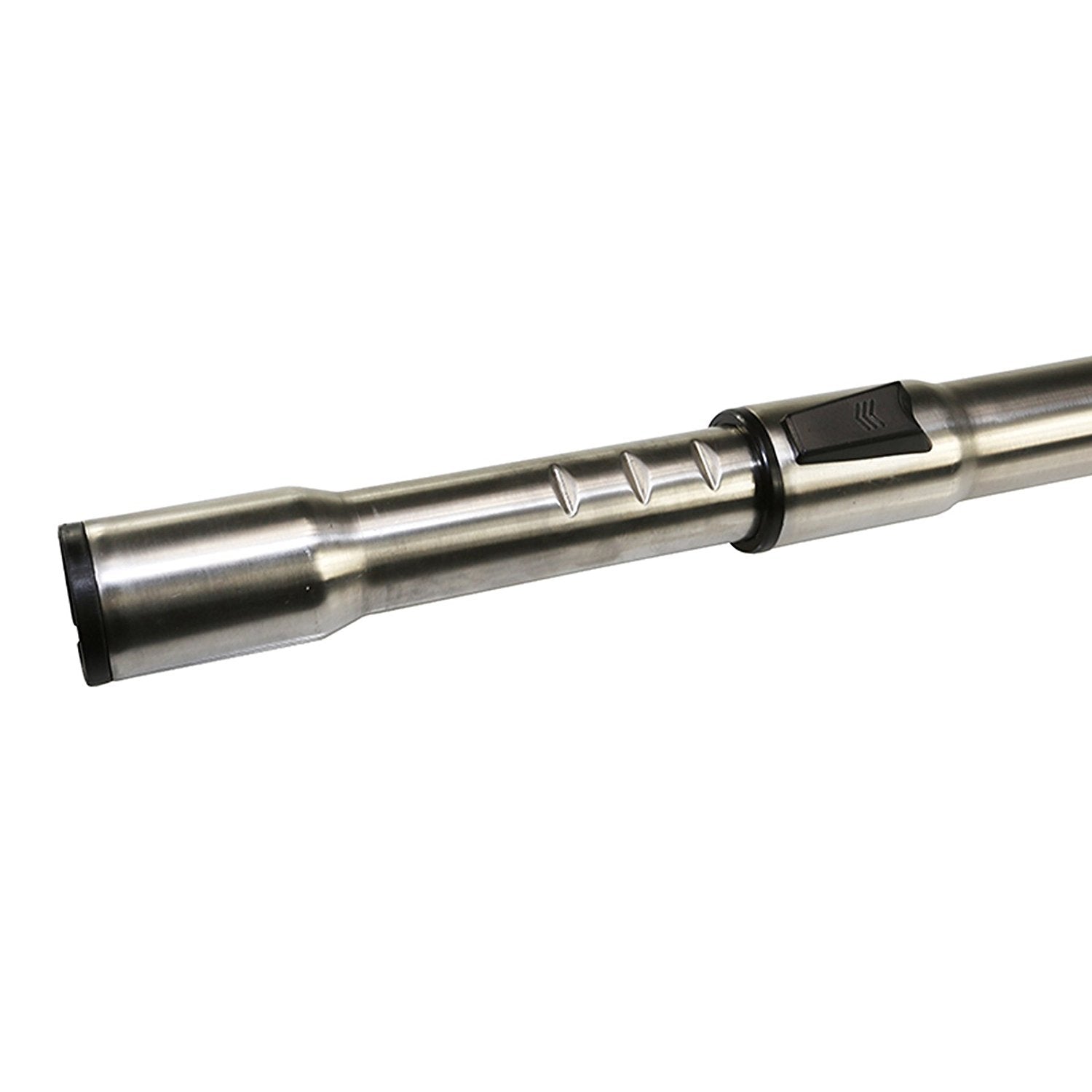 Telescopic Wand Extension Tube Compatible With Miele Canister Vacuum Cleaners Chrome